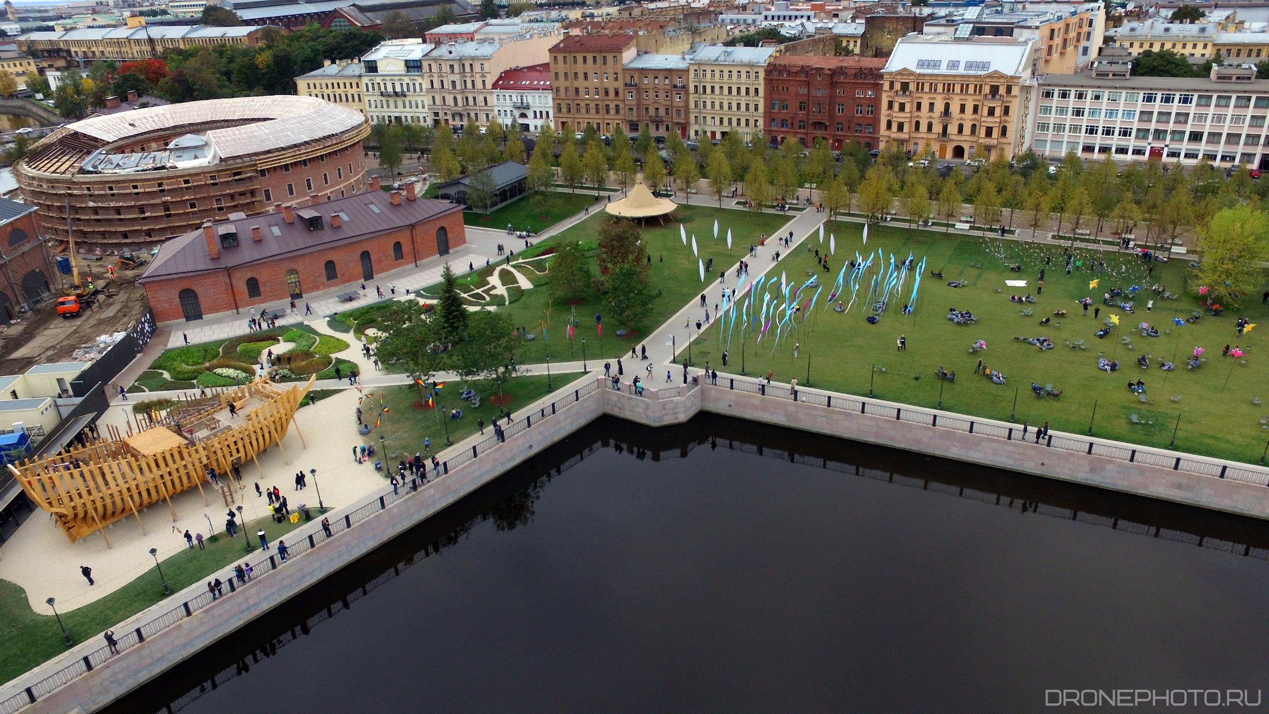 парк новая голландия в санкт петербурге фото